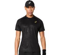 T-shirt da uomo Asics Match Short Sleeve Top Night Energy - performance black - Nero (M)