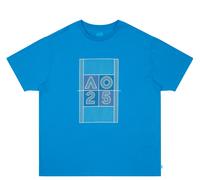 T-shirt da uomo Australian Open Dated Court - Blu (S)