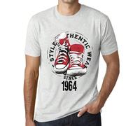 T-shirt da uomo Authentic Style Since 1964 - Authentic Style Since 1964 - T-shirt grafica 60 anni Idea regalo 60° compleanno Vintage Anno 1964 Novità Stile Iconico - Questa t-shirt celebra l'epoca d'o