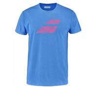T-shirt da uomo Babolat Exercise Big Flag Tee Men - french blue heather - Blu (S)