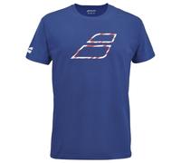 T-shirt da uomo Babolat Exercise Big Flag Tee Men - sodalite blue - Blu (M)