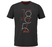 Babolat Exercise Graphic Short Sleeve T-shirt Nero M Uomo