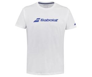 T-shirt da uomo Babolat Exercise Tee Men - white/white - Bianco (L)