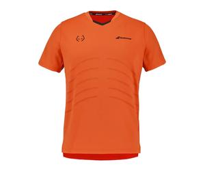 T-shirt da uomo Babolat Replica J.Lebron - red orange - Rosso (XXL)