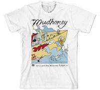 T-shirt da uomo bianca vintage Mudhoney Stuff Every Good Tour, bianco, M