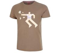 T-shirt da uomo Bidi Badu Paris Chill - light brown/beige - Marrone (M)