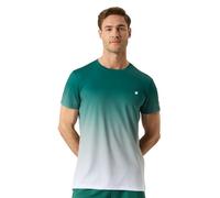 T-shirt da uomo Björn Borg Ace Printed - dark green/fading - Verde (S)