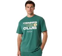 T-shirt da uomo Björn Borg Classic Print - mallard green - Verde (S)