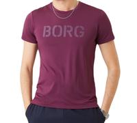 T-shirt da uomo Björn Borg Graphic - grape wine - Viola (S)