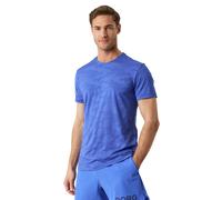 T-shirt da uomo Björn Borg Performance - amporio blue - Blu (L)