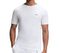 BOSS T-shirt dinamica in tessuto traspirante con goffratura a pallina da tennis - Style TS_TOC Game 1, 50564766 Bianco L