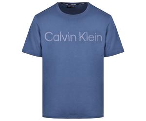 T-shirt da uomo Calvin Klein PW SS - crayon blue - Blu (M)