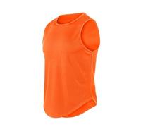 T-shirt da uomo Canotta da uomo Gilet da corsa Morbido Traspirante Allenamento Girocollo Traspirante Allenamento Traspirante Allenamento Traspirante Training Gym, Olivastro, L