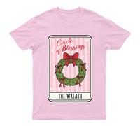 T-shirt da uomo Circle Of Blessings The Wreath Christmas Wreath Holidays...