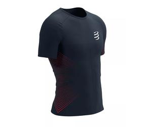 T-shirt da uomo Compressport Performance SS - salute/high risk red - Grigio (S)