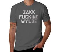 T-shirt da uomo con chitarrista heavy metal, maglietta vintage rock band, maglietta con grafica per musicista con barba lunga, Stile grigio scuro, 5XL