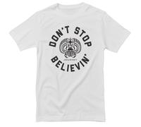 T-Shirt Da Uomo Con Licenza Ufficiale Journey - Don't Stop Believin' Circle