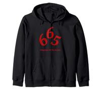 T-Shirt da Uomo con Scritta Neighbor of The Beast 665 Felpa con Cappuccio