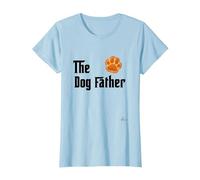T-Shirt da Uomo con Scritta The Dog Father Maglietta, Donna, Celeste, S