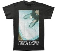 T-shirt da uomo Crystal Castles Music T-shirt nera, Nero , M