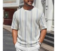 T-shirt da uomo felpa bianca pullover abbigliamento quotidiano stile | profilo di lunghezza standard, dettaglio girocollo, forma manica ad aletta, finitura orlo dritto, gite in città