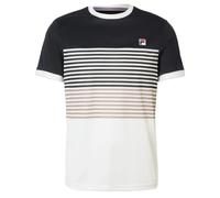 T-shirt da uomo Fila BB1 - ecru/black/taupe gray - Multicolore (XL)
