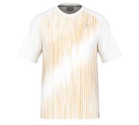 T-shirt da uomo Head Performance - print perf/white - Bianco (L)