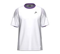 T-shirt da uomo Head Slice - white/purple - Bianco (XL)