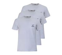 T-Shirt da Uomo in Cotone Bielastico LEGEA Maglia Girocollo Pacco da 3 pezzi