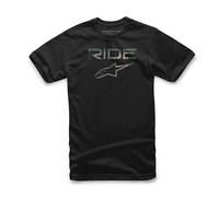 T-shirt da uomo in cotone SS Alpinestars ~ Ride 2.0 camo