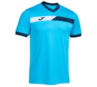 T-shirt da uomo Joma Court Short Sleeve - fluor turquoise - Turchese (S)