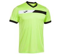 T-shirt da uomo Joma Court Short Sleeve - lime/black/white - Verde (XXL)