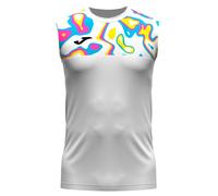 T-shirt da uomo Joma Torneo Capsule Sleeveless - Bianco (M)