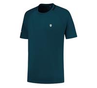 T-shirt da uomo K-Swiss Tac Hypercourt Double Crew 2 - blue opal - Turchese (S)