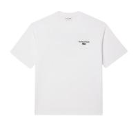 T-shirt da uomo Lacoste Loose Fit Heavy Jersey Printed - white - Bianco (M)