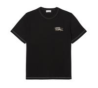 T-shirt da uomo Lacoste Multi Print Jersey - black - Nero (XS)