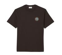 T-shirt da uomo Lacoste Multi Print Jersey - brown - Marrone (L)
