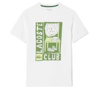 T-shirt da uomo Lacoste Printed Sport - white - Bianco (L)