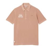 T-shirt da uomo Lacoste Roland-Garros Edition Clay Court - Marrone (XL)