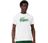 Maglietta da uomo Lacoste Roland Garros Performance Tee-Shirt White S