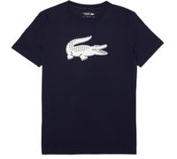 Maglietta da uomo Lacoste Big Logo Core Performance T-Shirt Navy Blue/White L L