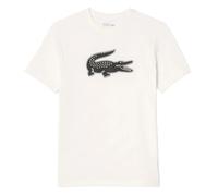 T-shirt Lacoste Sport Crocodile manica corta bianco nero - XXL