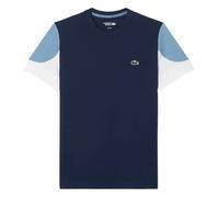 T-shirt da uomo Lacoste Sport Printed Colour-Block - navy blue/blue/white - Blu (M)
