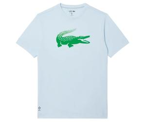 T-shirt da uomo Lacoste Tennis x Daniil Medvedev - Blu (M)