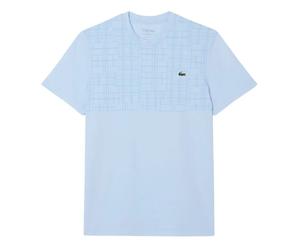 T-shirt da uomo Lacoste Tennis x Novak Djokovic - blue - Blu (M)