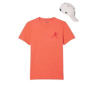 T-shirt da uomo Lacoste Tennis x Novak Djokovic Pack - Arancione (XL)