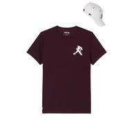 T-shirt da uomo Lacoste Tennis x Novak Djokovic Pack - brown - Marrone (M)