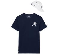 T-shirt da uomo Lacoste Tennis x Novak Djokovic Pack - navy blue/white - Blu (L)