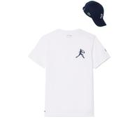 T-shirt da uomo Lacoste Tennis x Novak Djokovic Pack - white - Bianco (S)