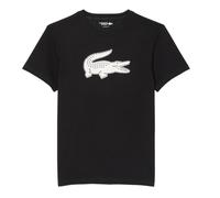 T-shirt da uomo Lacoste Ultra Dry 3D Print Crocodile - black/white - Nero (M)
